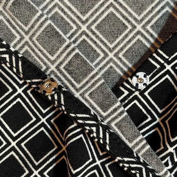 Michael Kors Faux Wrap V-Neck Woman’s Blouse Sz Small - Picture 7 of 11